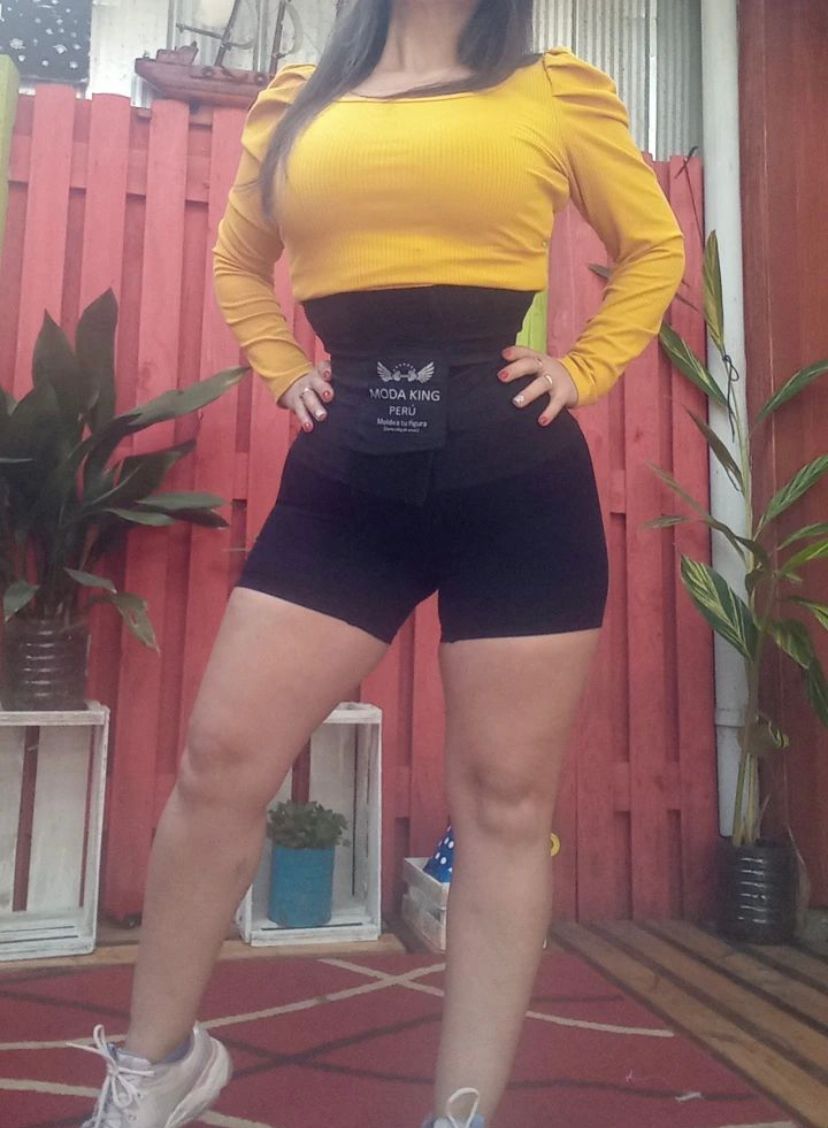 Cinturilla ModaKING Negra Velcro - Fajas Reductoras YESSI - Envío Gratis Chile