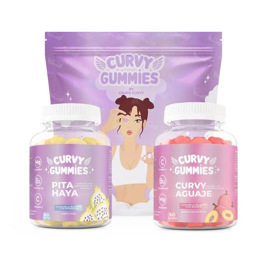 Curvy Gummies: Suplemento en Gomitas para Moldear y Realzar tu Figura (60 unid) en Tiendas Yessi