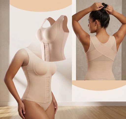 Sostén Chaleco Corrector de Postura & Control Abdominal